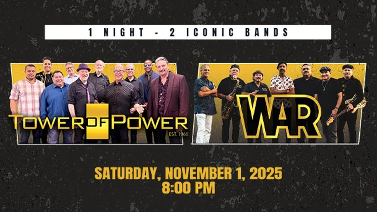 Tower of Power and WAR at Genesee Theatre